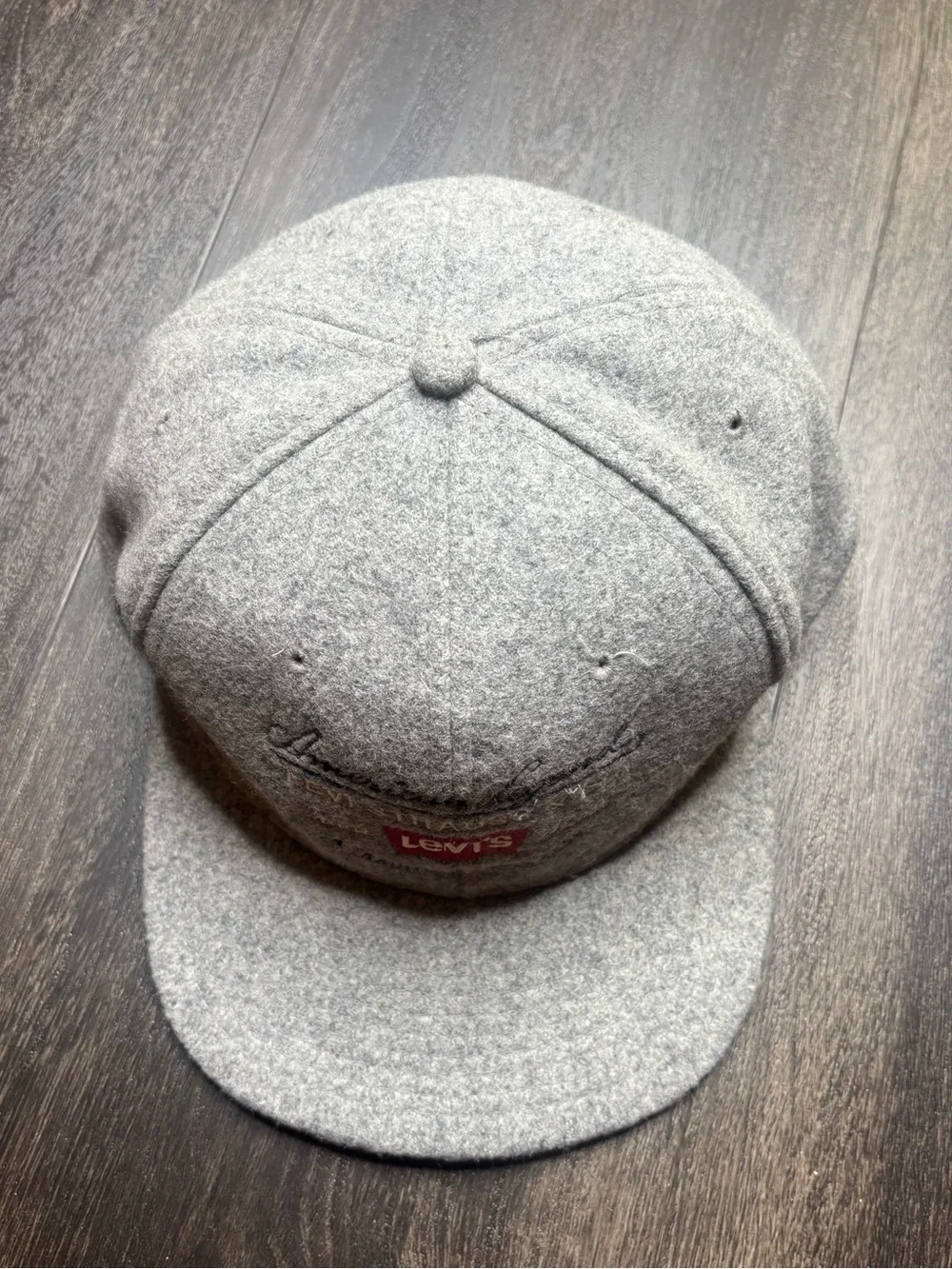 Vintage Levis & Strauss Grey SnapBack Hat